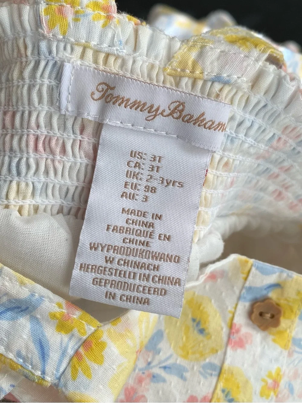 Tommy Bahama (Size 3 year) Toddler Summer Dress Set